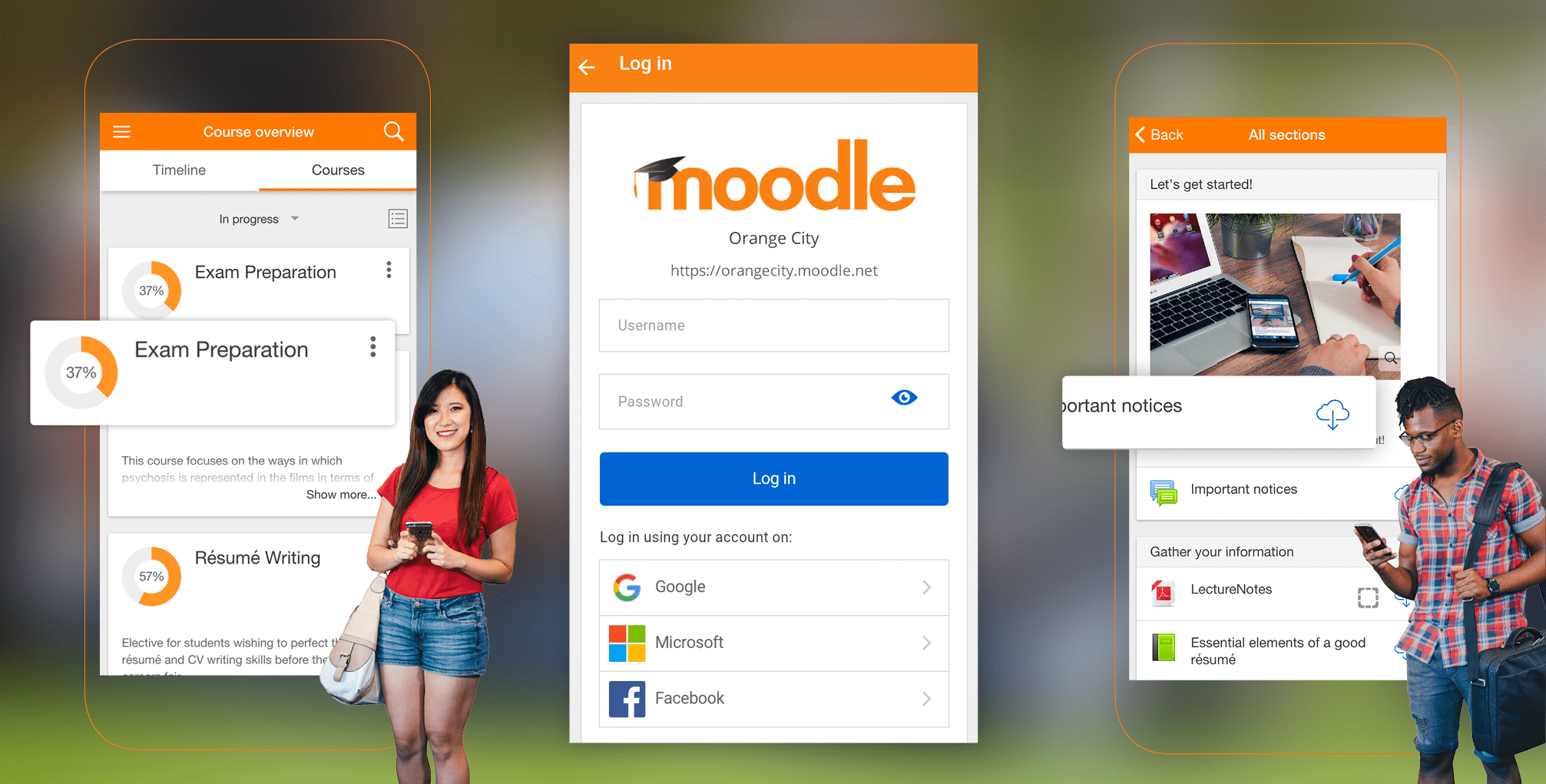 Moodle app