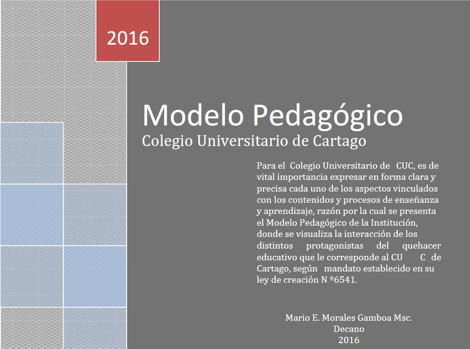 Modelo Pedagógico - CUC